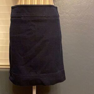Talbots mini pencil tween blue skirt‎